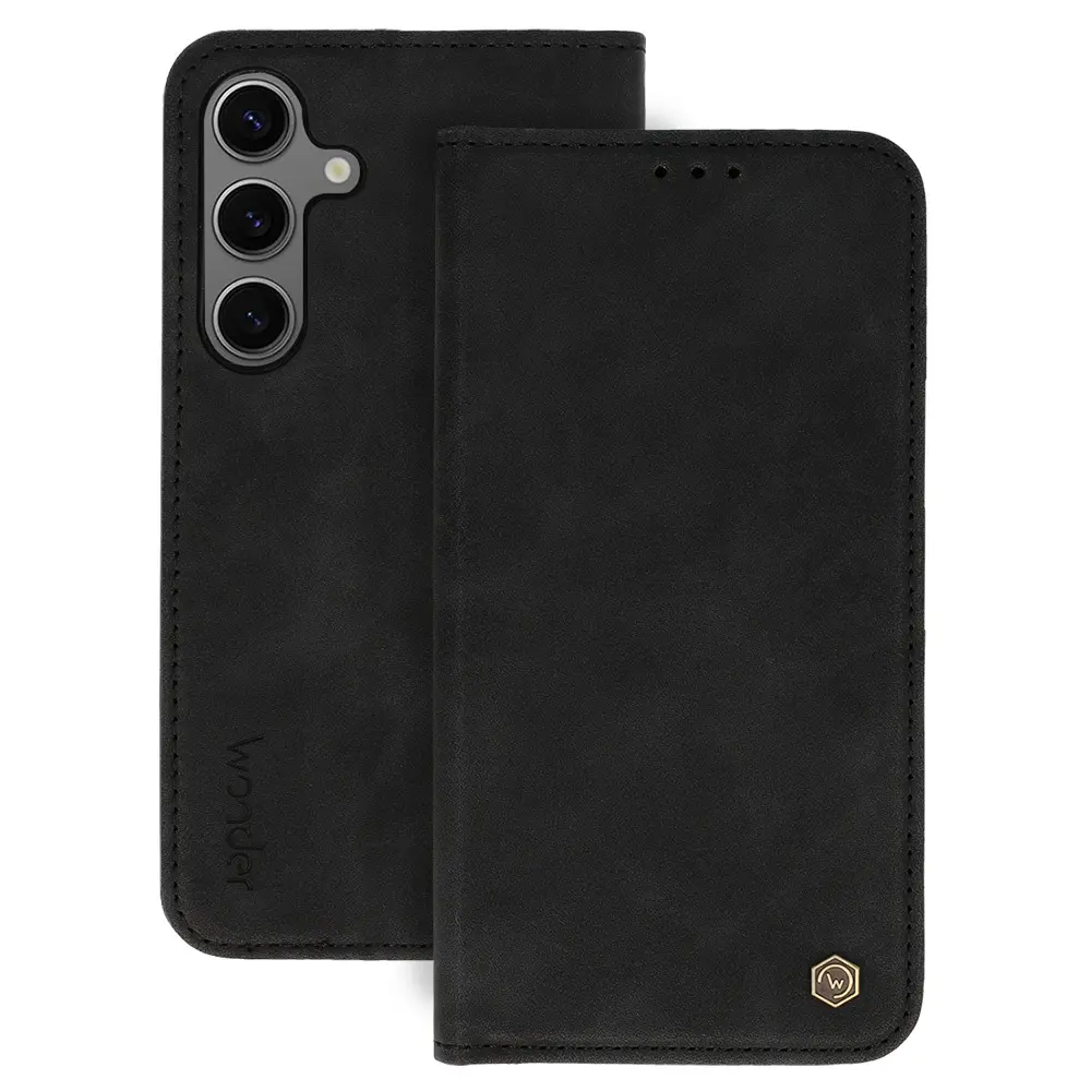 Knížkové pouzdro Wonder Smart pro Samsung Galaxy S26 černé