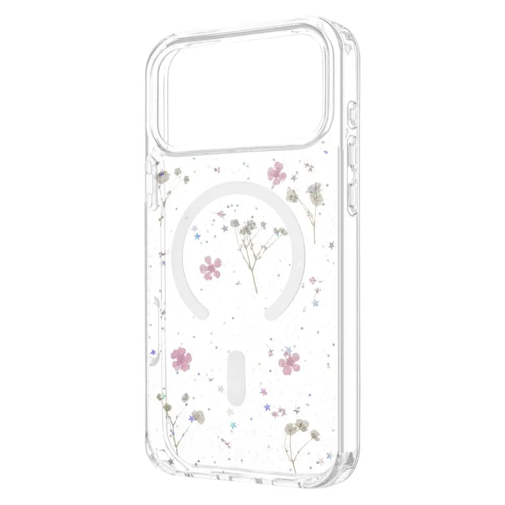 Zadní kryt FIXED MagBloom s podporou MagSafe pro Apple iPhone 17 Pro Max, Blush Plum