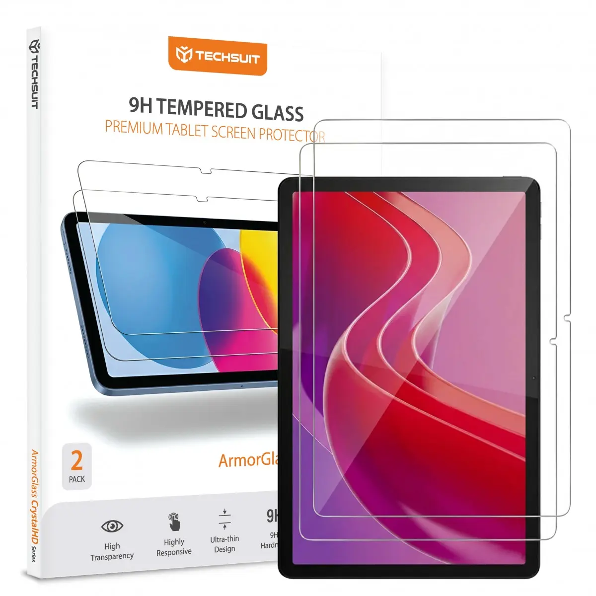 Techsuit ArmorGlass CrystalHD, Lenovo Idea Tab M11, 2 kusy