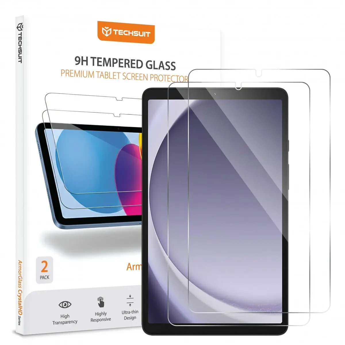 Techsuit - ArmorGlass CrystalHD (2 pack) - Samsung Galaxy Tab A9 / A11 - čiré