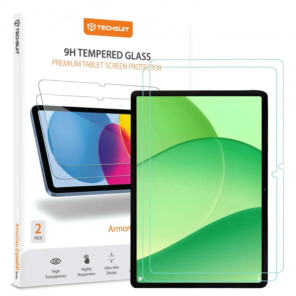 Techsuit ArmorGlass CrystalHD, Oppo Pad SE 11 / OnePlus Pad Lite, 2 kusy