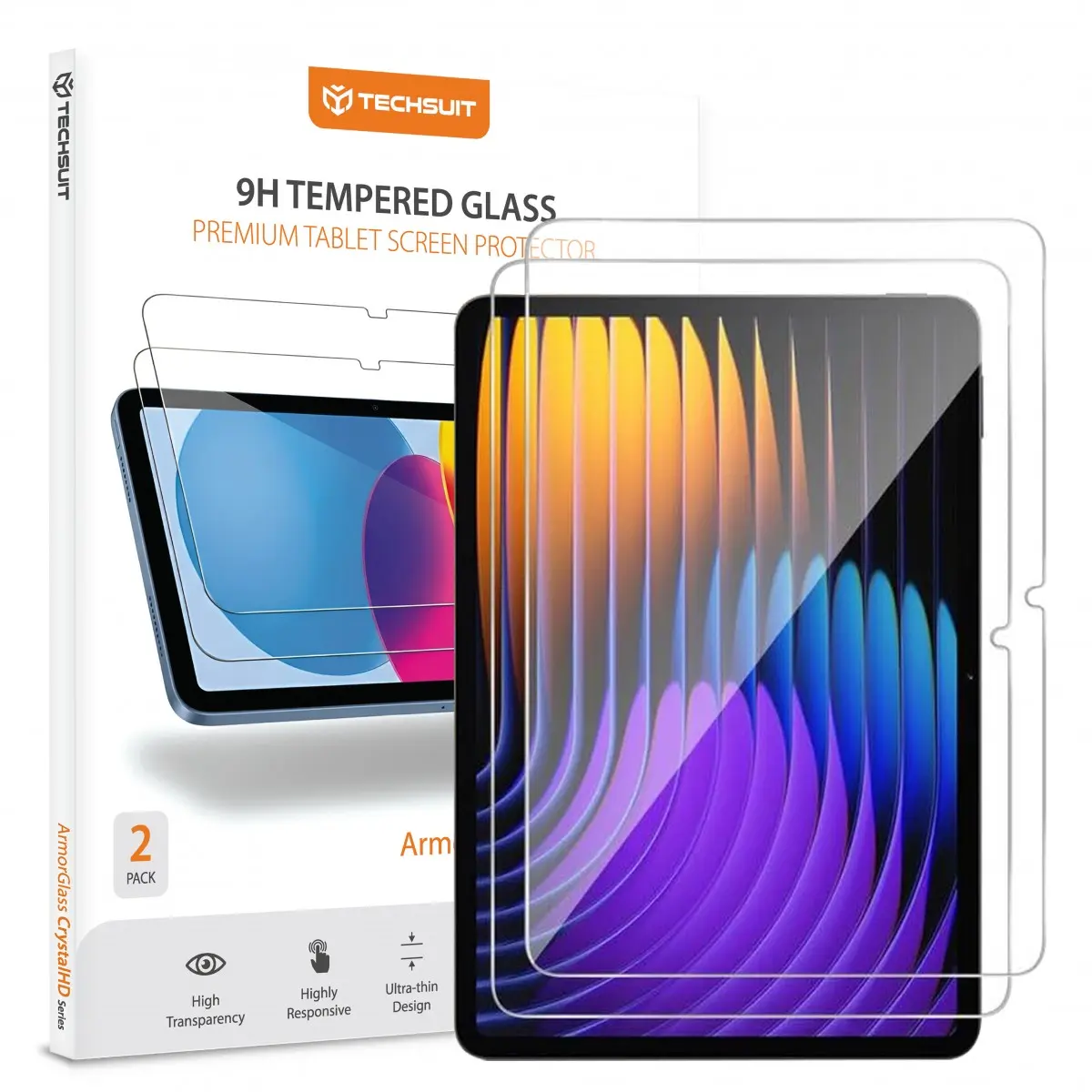 Techsuit ArmorGlass CrystalHD, Xiaomi Pad 7 / 7 Pro, 2 kusy