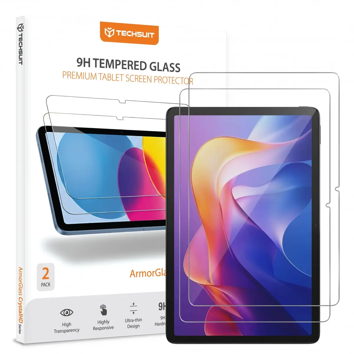 Techsuit ArmorGlass CrystalHD, Xiaomi Redmi Pad 2, 2 kusy