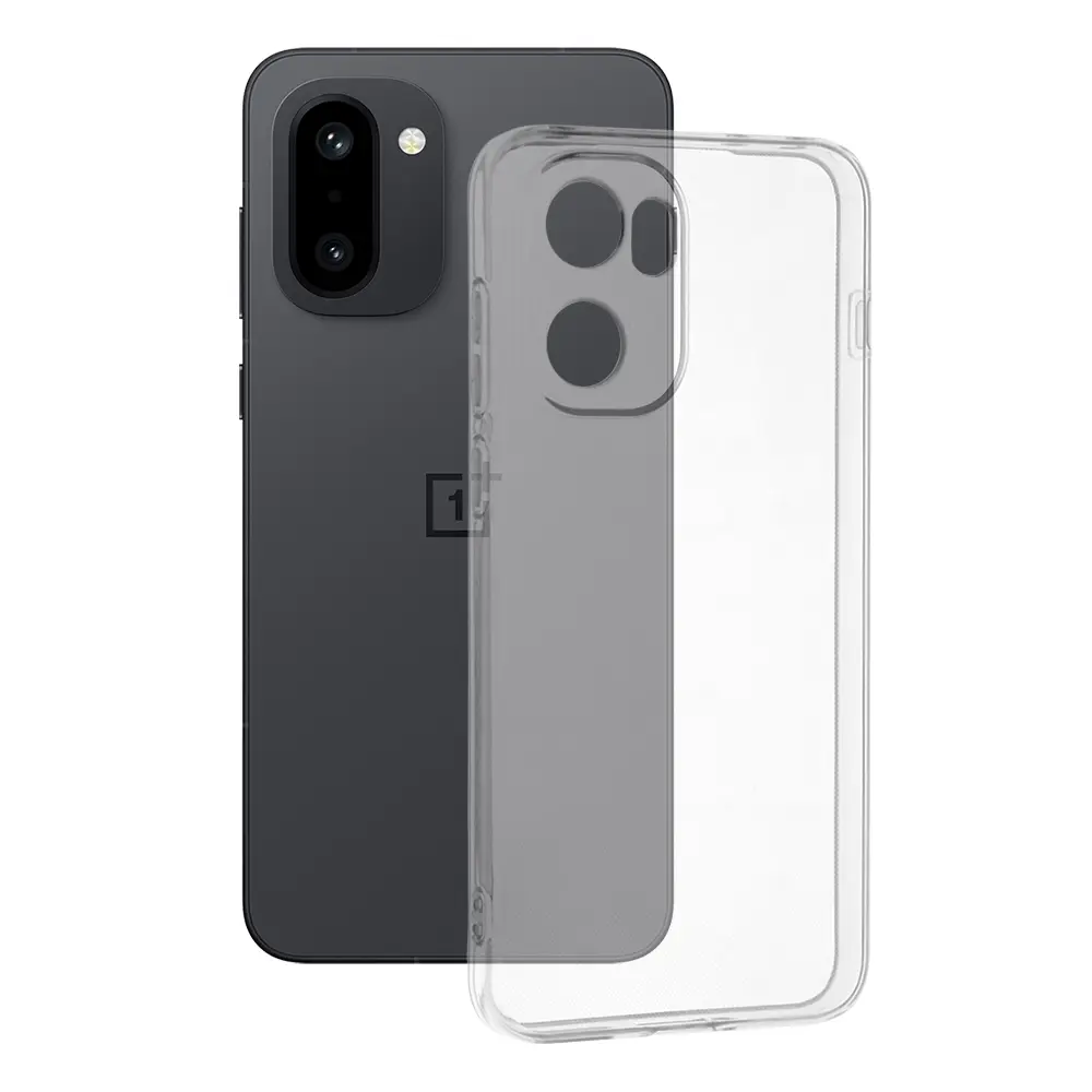 Techsuit - průhledný silikonový kryt - OnePlus 15R - transparentní