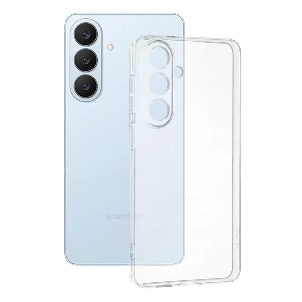 Techsuit - čirý silikon - Samsung Galaxy S26 Plus - transparentní