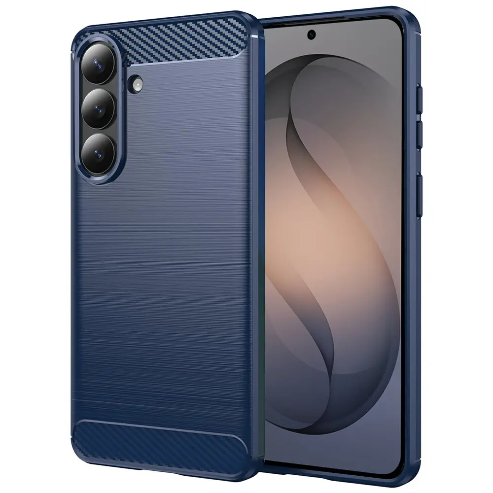Techsuit - Carbon Silicone - Samsung Galaxy S26 - modrá