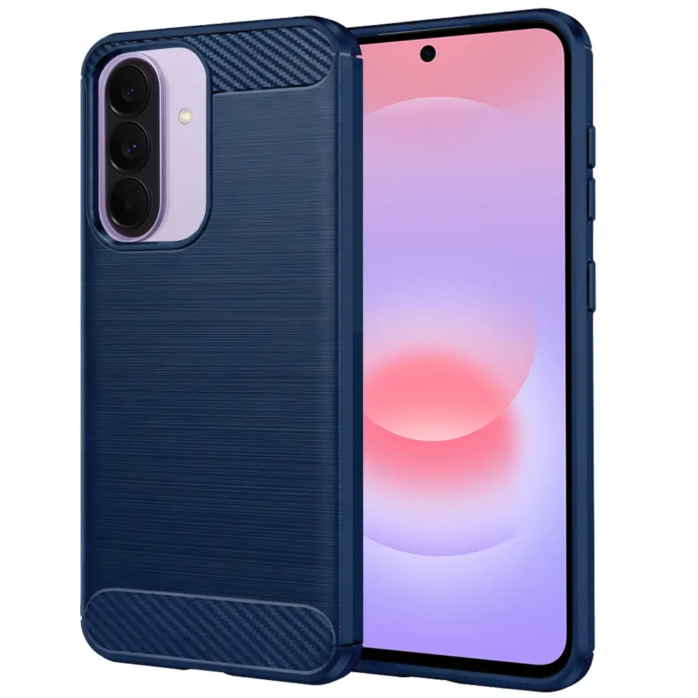Techsuit - Carbon Silicone - Samsung Galaxy A37 5G - modrý