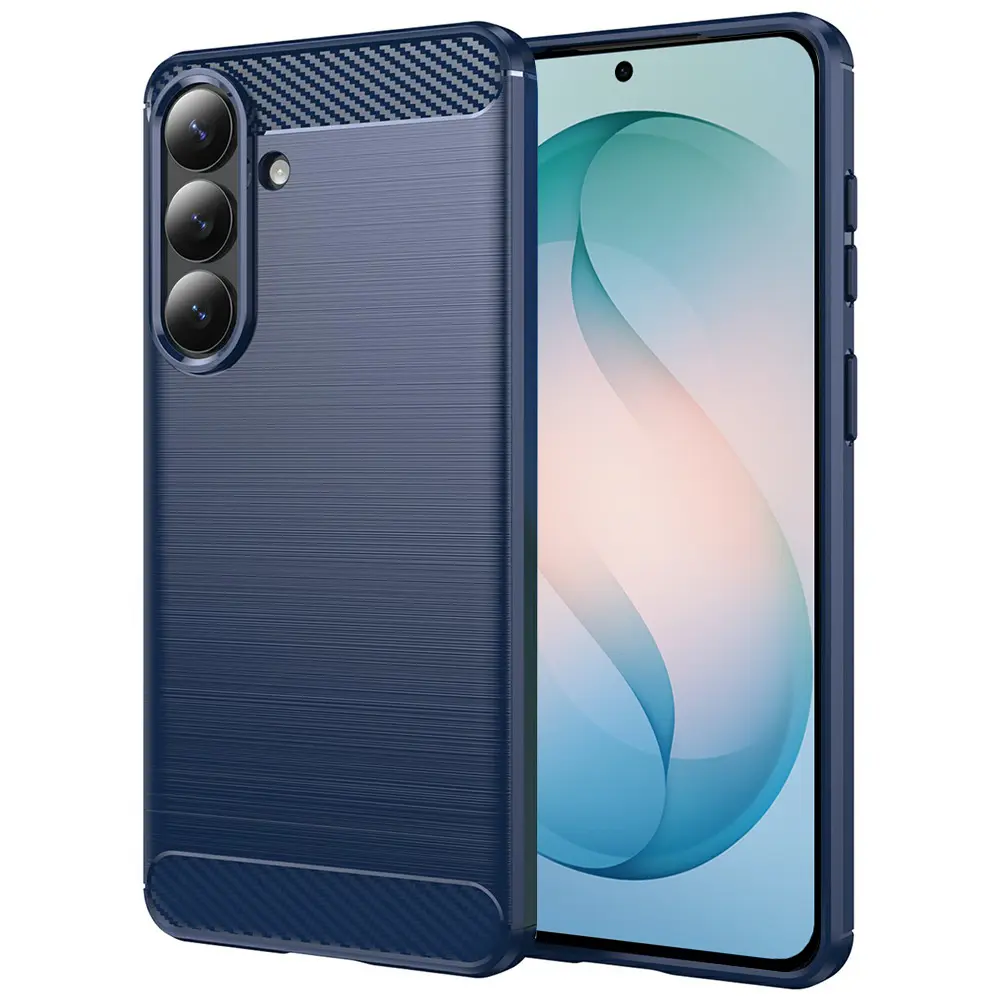 Techsuit - Carbon Silicone - Samsung Galaxy S26 Plus - modrý