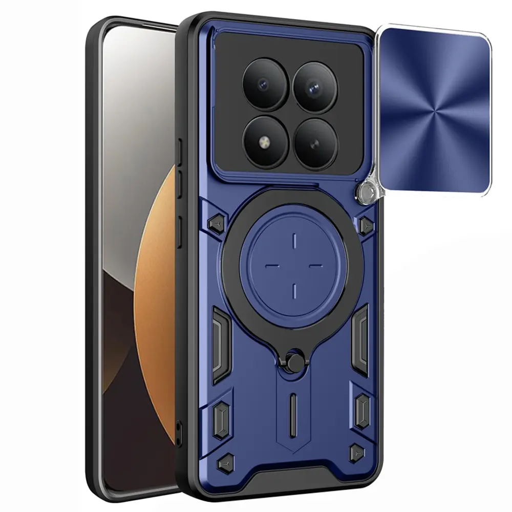 Techsuit - CamGuard Pro - Xiaomi Redmi Note 15 Pro+ 5G / Poco M8 Pro 5G - modrá