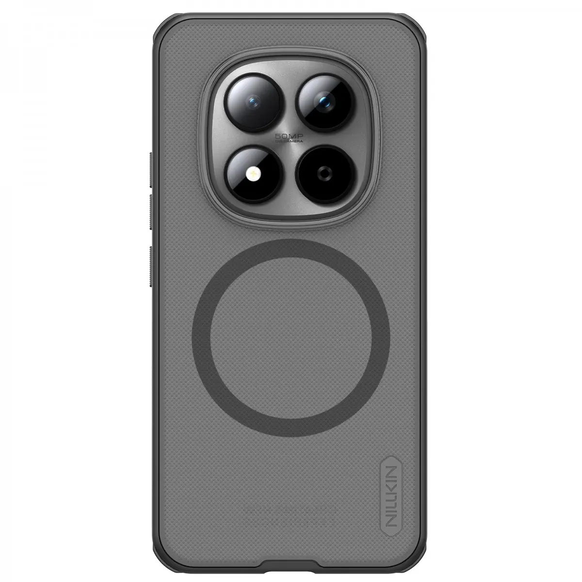 Nillkin Super Frosted PRO Magnetic Zadní Kryt pro Xiaomi Redmi Note 15 Pro 5G Transparent Black 57983129729