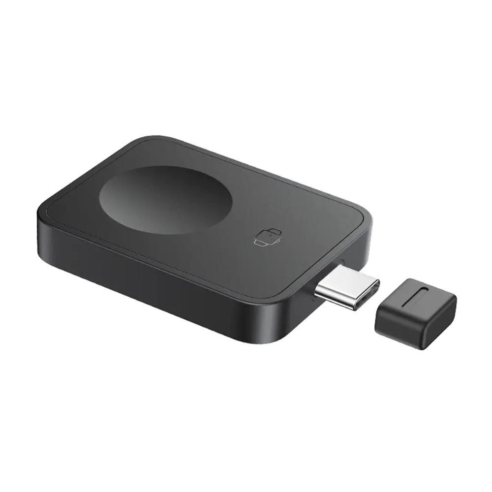 Baseus - magnetická bezdrátová nabíječka MagPro (P10264106123-00) - pro Apple Watch, USB-C, 2.5W - Cosmic Black
