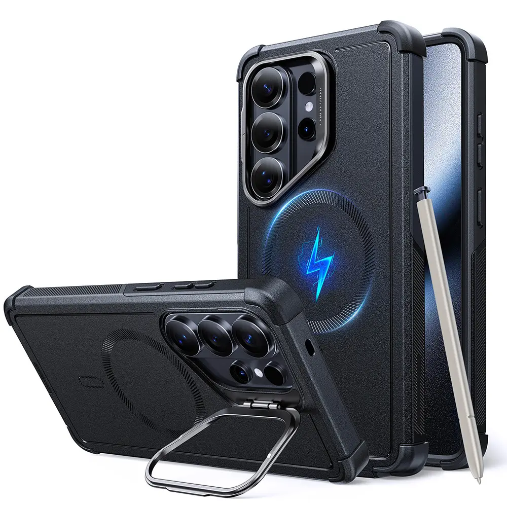 ESR Cyber Armor Kickstand pro Samsung Galaxy S26 Ultra, černá