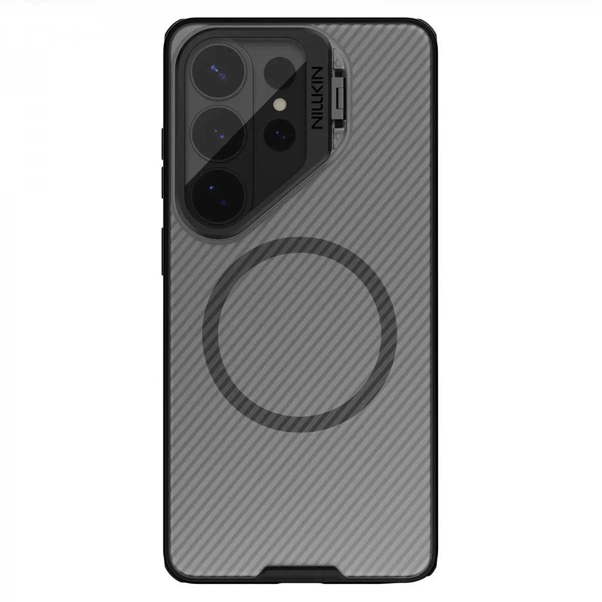 Zadní kryt Nillkin CamShield Prop Magnetic (Transparent Lens) pro Samsung Galaxy S26 Ultra Transparent Black