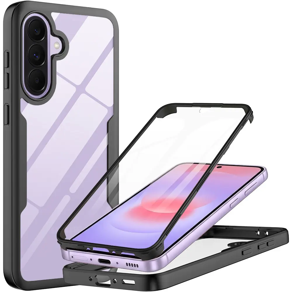Techsuit - ColorVerse 360 Series + ochranná fólie - Samsung Galaxy A37 5G - černá