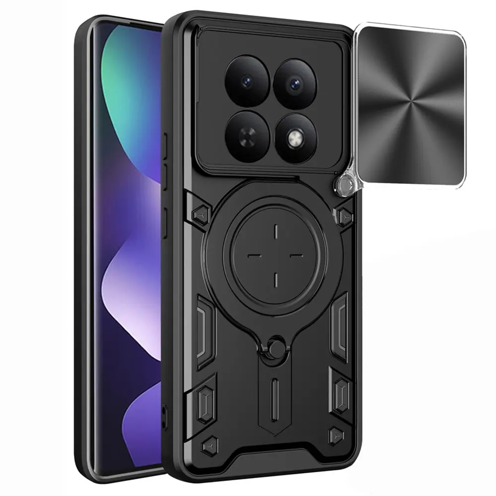 Techsuit CamGuard Pro pro Xiaomi Redmi Note 15 5G / Note 15 4G / Poco M8 5G - černý