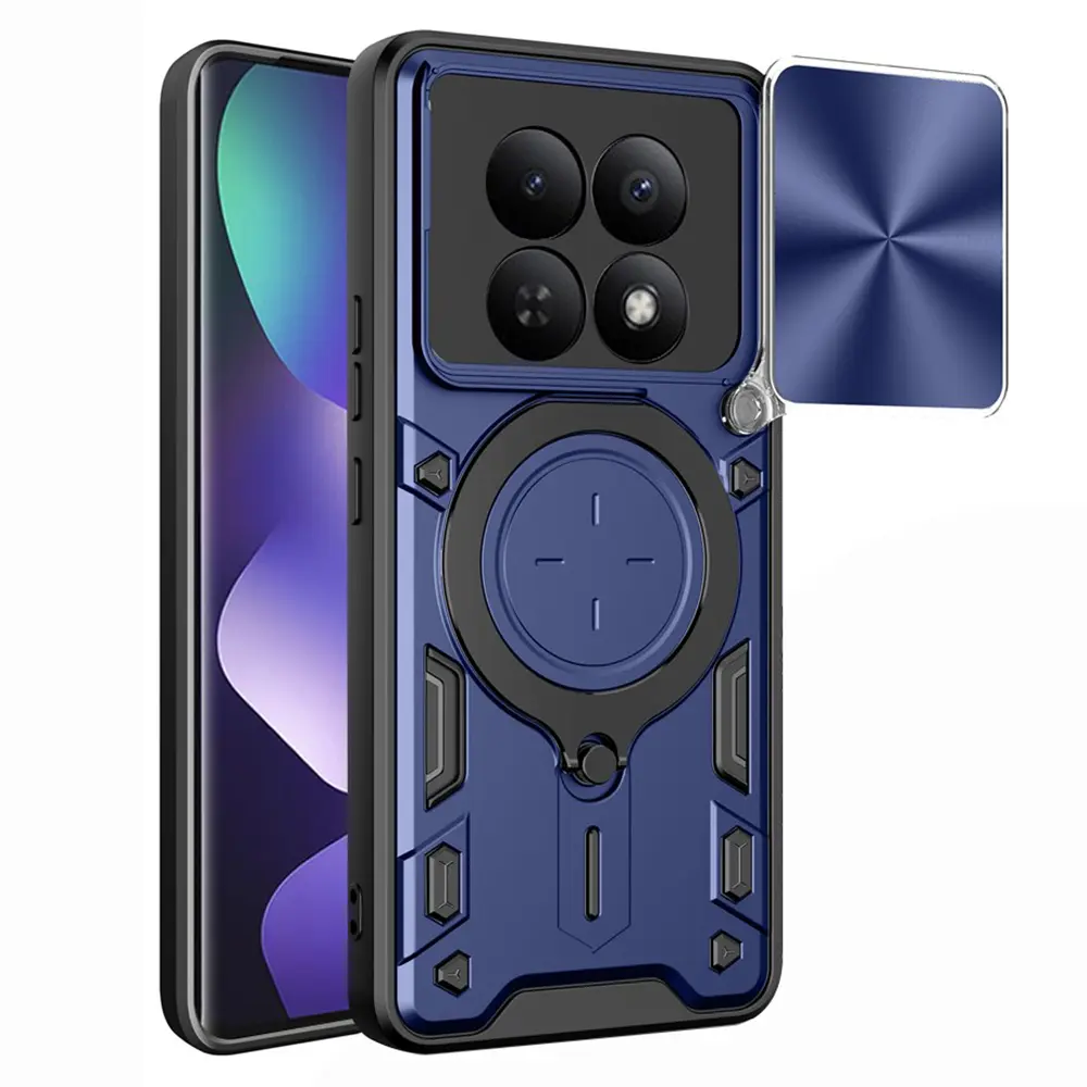 Pouzdro Techsuit CamGuard Pro pro Xiaomi Redmi Note 15 5G / Note 15 4G / Poco M8 5G, modré
