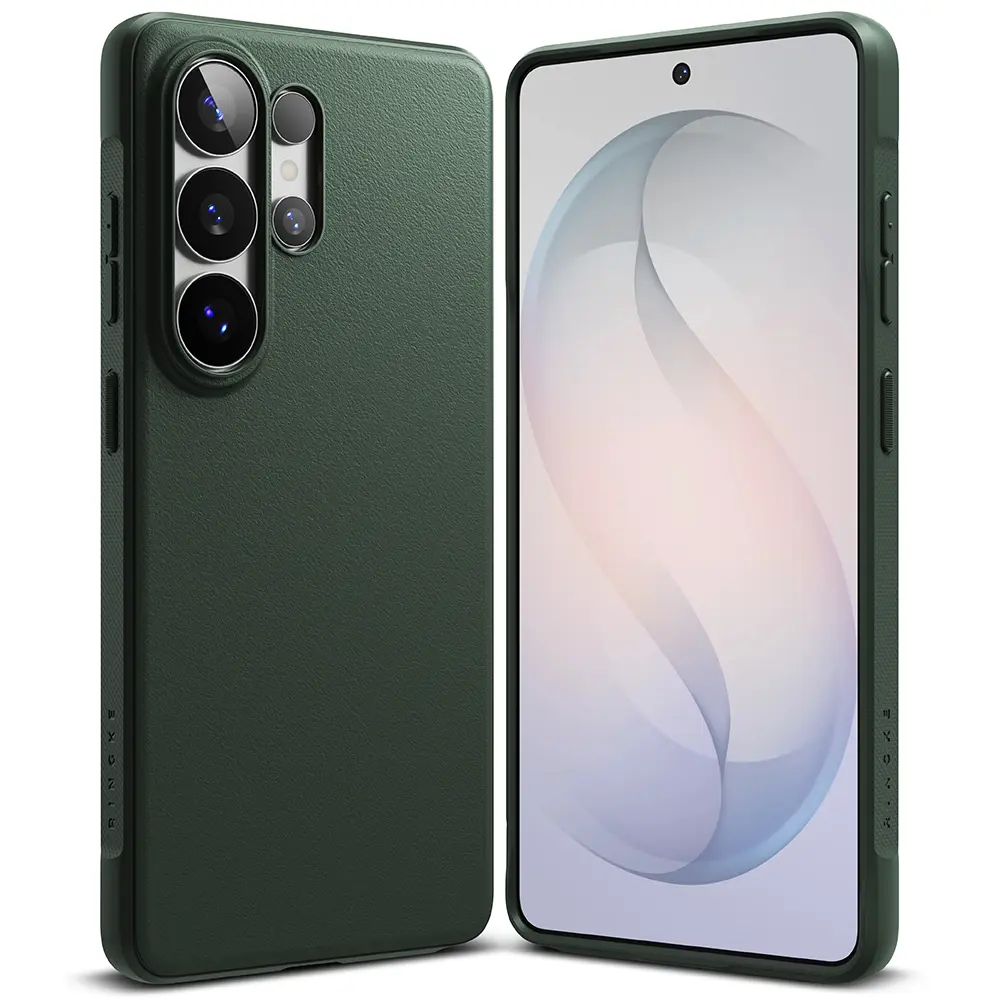 Ringke Onyx pro Samsung Galaxy S26 Ultratmavě zelená