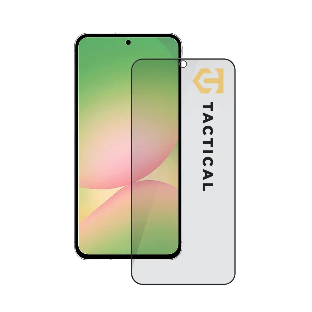 Tvrzené sklo Tactical Glass Shield Privacy Stealth 5D pro Samsung Galaxy A57 Black