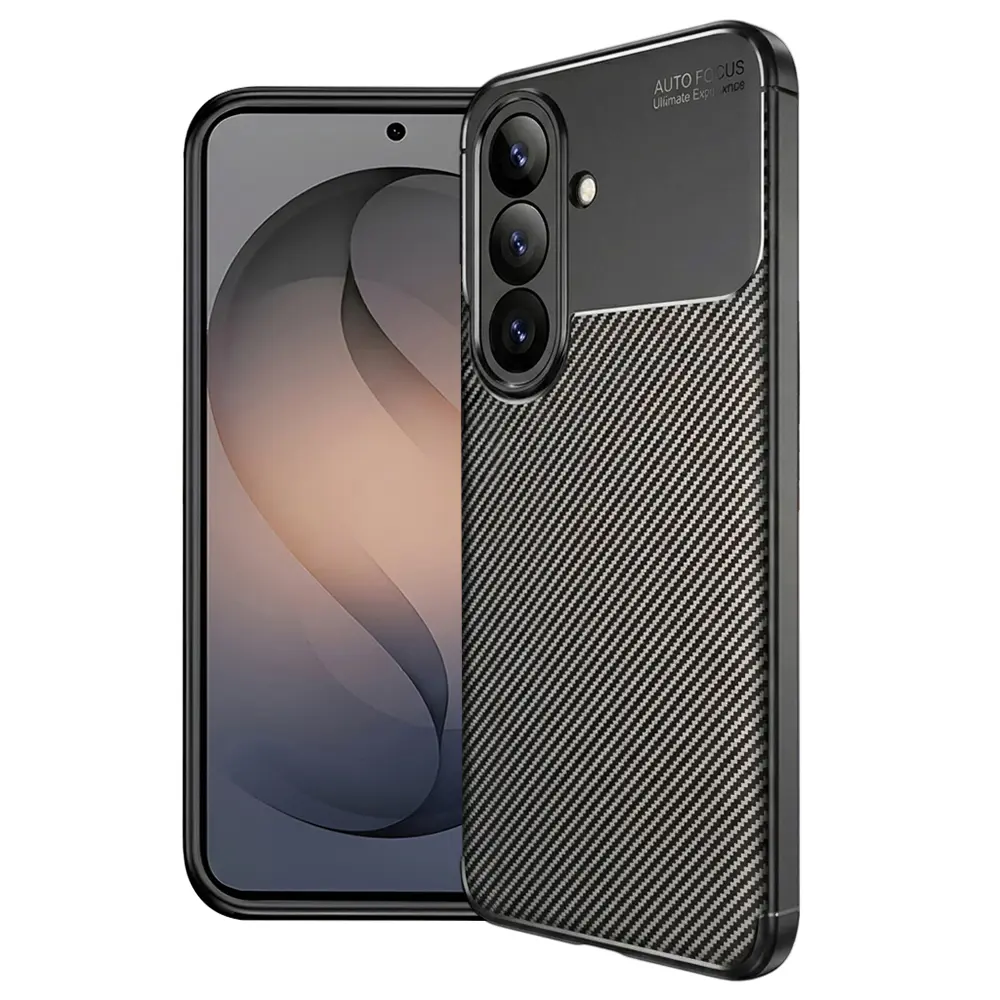 Techsuit CarbonFiber pro Samsung Galaxy S26černá