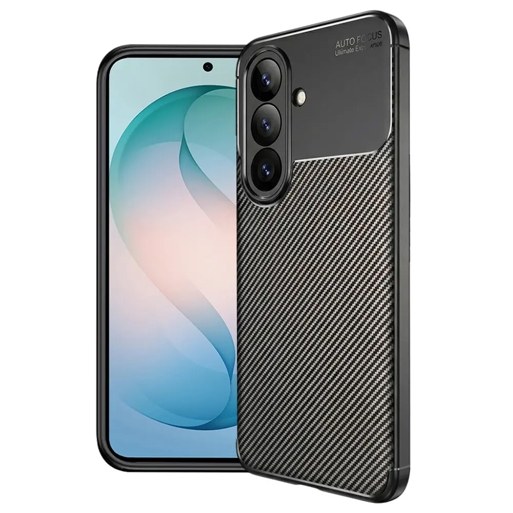 Techsuit CarbonFiber pro Samsung Galaxy S26 Plusčerná