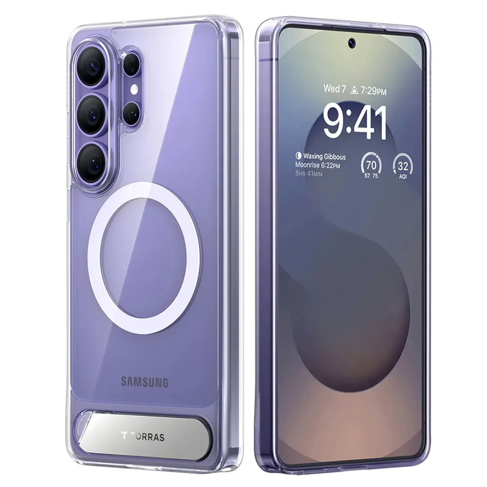 Torras Pstand pro Samsung Galaxy S26 Ultraprůhledný