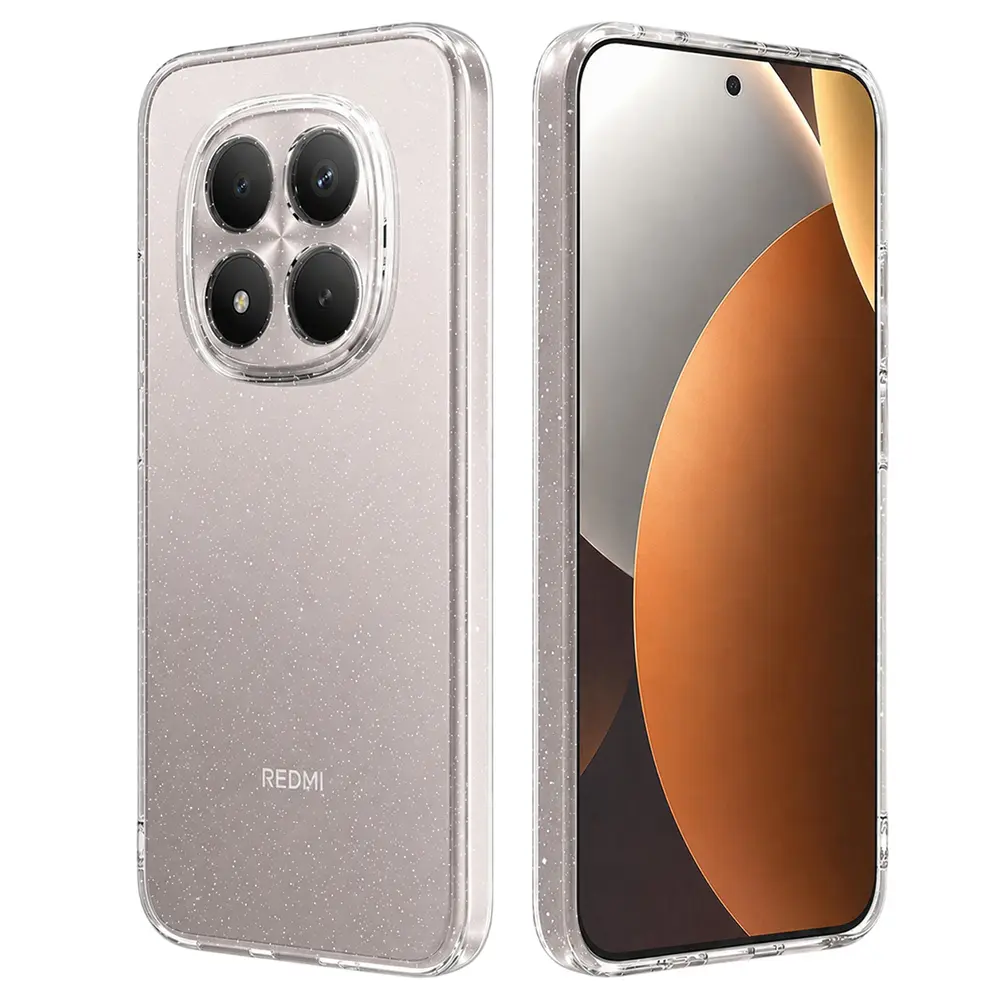 Techsuit - SparkleSkin Series - Xiaomi Redmi Note 15 Pro 5G - průhledný