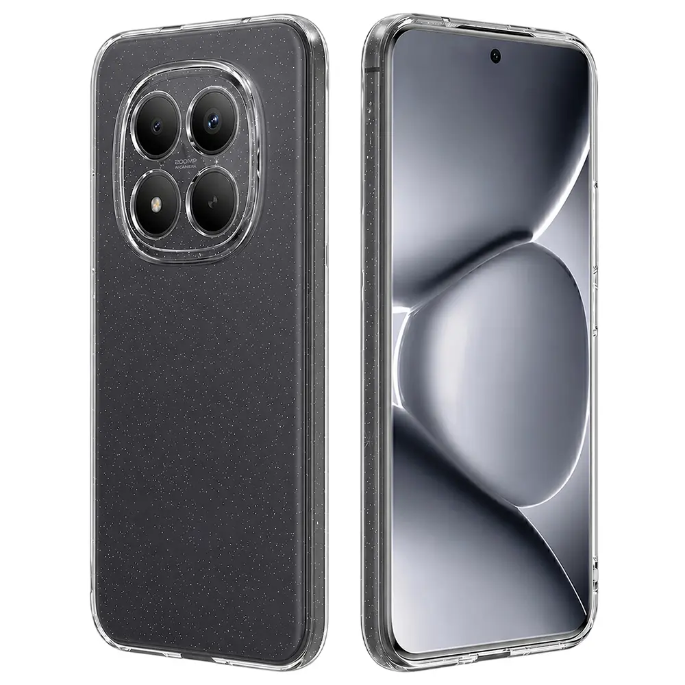 Techsuit - SparkleSkin series - Xiaomi Redmi Note 15 Pro+ 5G / Poco M8 Pro 5G - průhledný