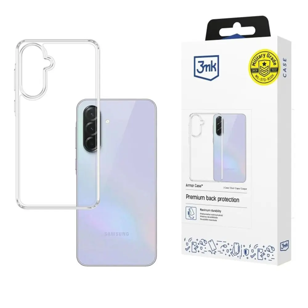 3mk - Armor case - Samsung Galaxy A37 5G - transparentní