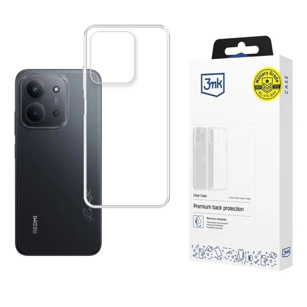 3mk průhledné pouzdro pro Xiaomi Redmi 15C 4G / Redmi 15C 5G / Poco C85 4Gprůhledné