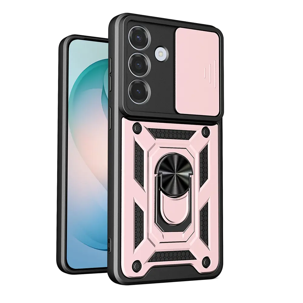 Techsuit - CamShield Series - Samsung Galaxy S26 Plus - Růžové zlato
