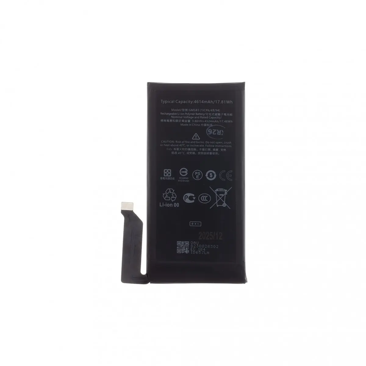 Baterie GMSB3 Google Pixel 6 4614mAh Li-Pol (OEM)