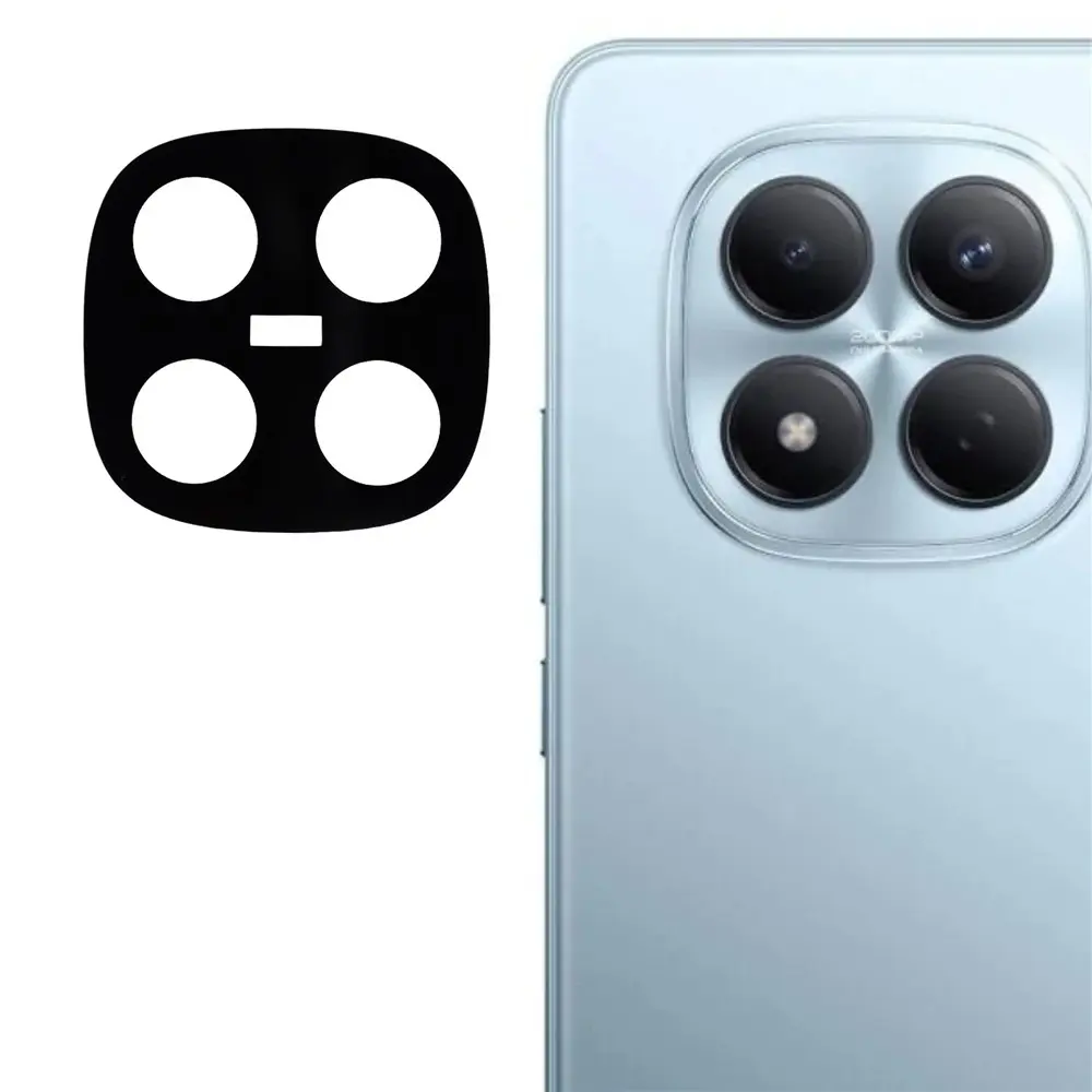 Techsuit - Ochranné sklo fotoaparátu - Xiaomi Redmi Note 15 Pro 4G - Černá