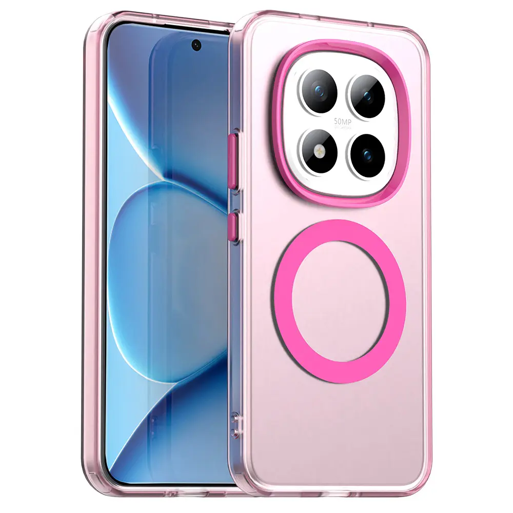 Techsuit - CandyCase MagSafe - Xiaomi Redmi Note 15 Pro+ 5G / Poco M8 Pro 5G - Růžová