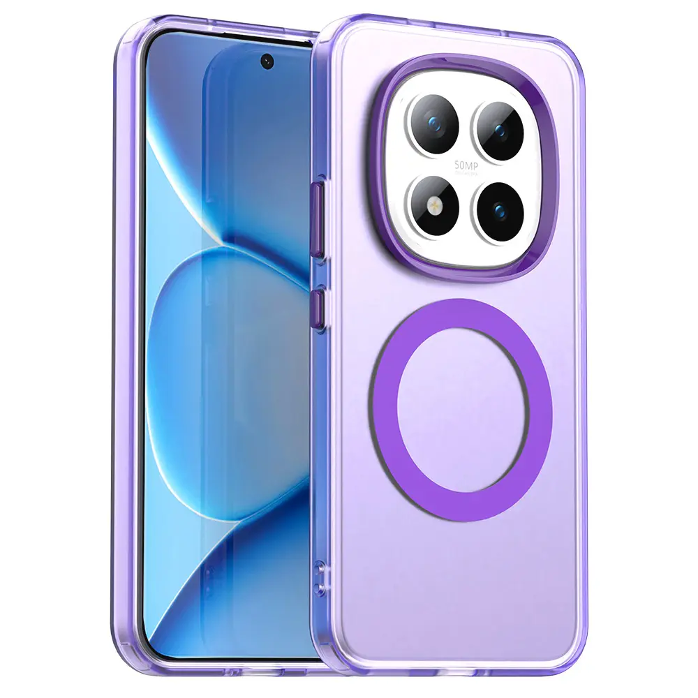 Techsuit CandyCase MagSafe, Xiaomi Redmi Note 15 Pro Plus 5G / Poco M8 Pro 5G, fialový