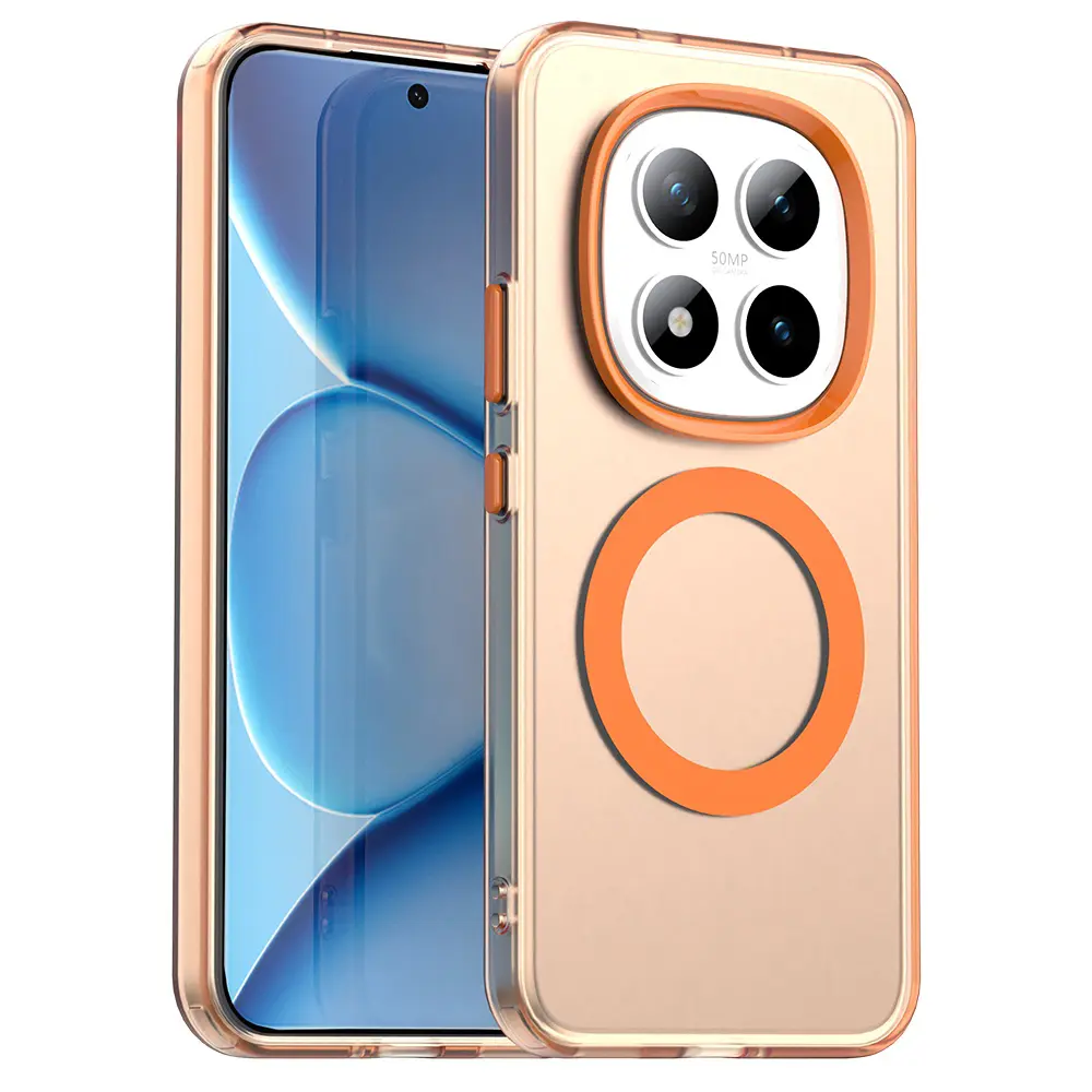 Techsuit - CandyCase MagSafe - Xiaomi Redmi Note 15 Pro+ 5G / Poco M8 Pro 5G - Oranžová