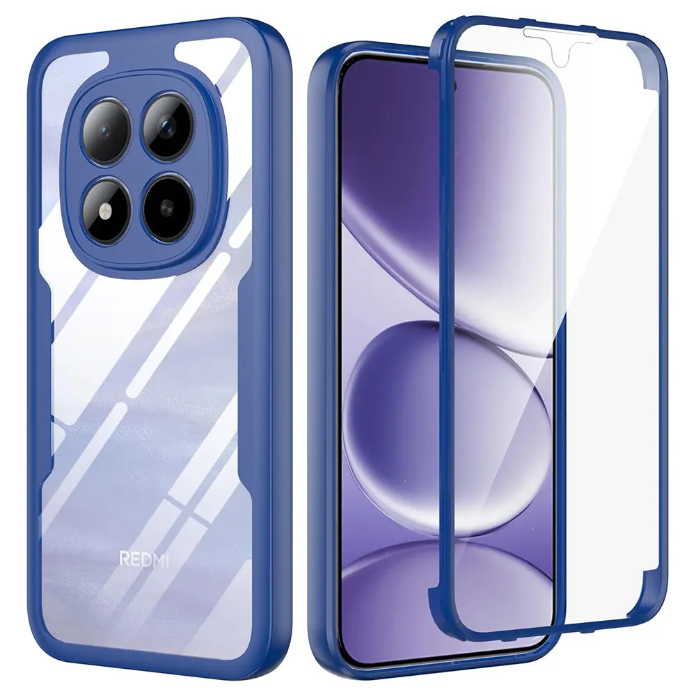 Techsuit - ColorVerse 360 Series + Ochrana displeje - Xiaomi Redmi Note 15 Pro+ 5G / Poco M8 Pro 5G - Modrá
