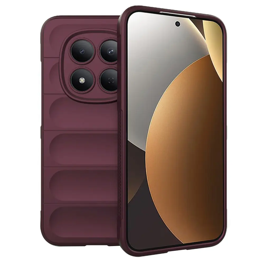 Techsuit - Magic Shield - Xiaomi Redmi Note 15 Pro 5G - Vínová