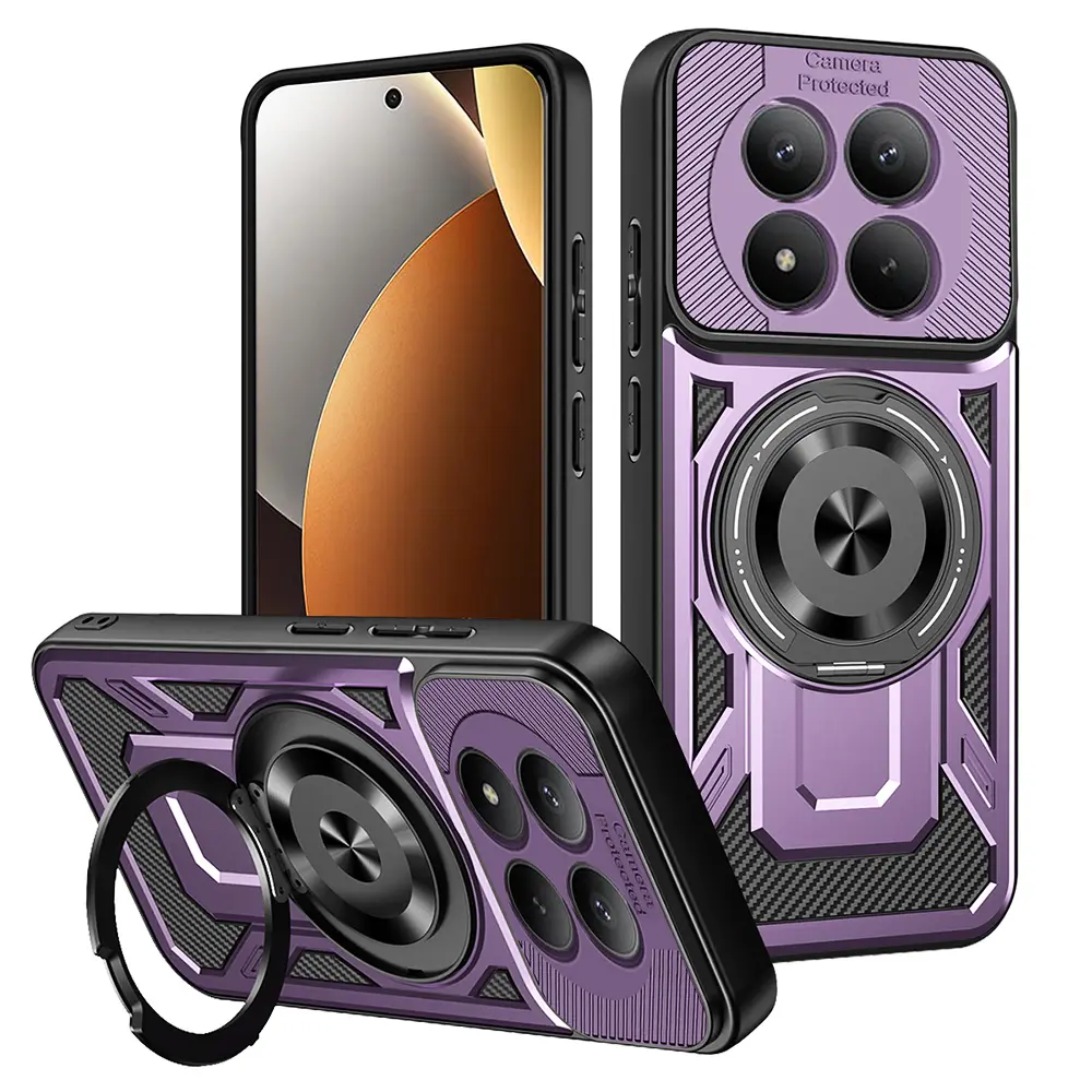 Techsuit - RuggedCam - Xiaomi Redmi Note 15 Pro 5G - Fialová