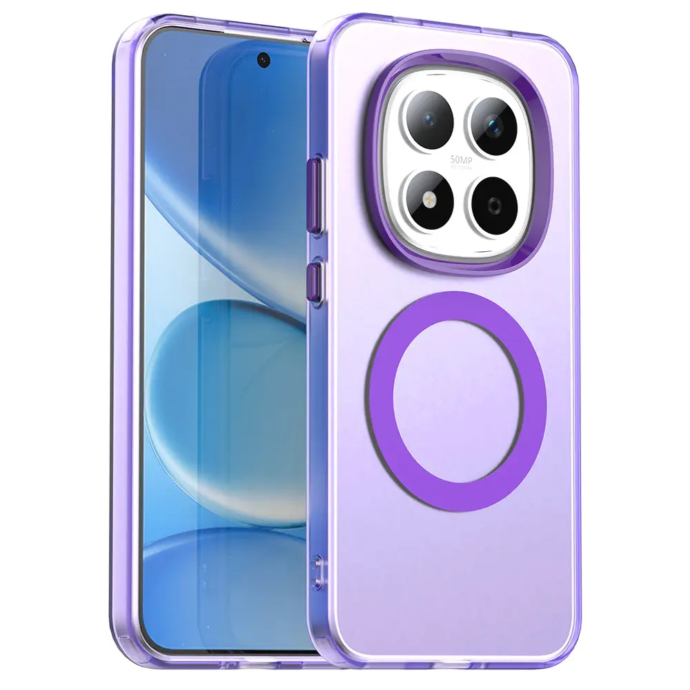 Techsuit - CandyCase MagSafe - Xiaomi Redmi Note 15 Pro 5G - Fialová