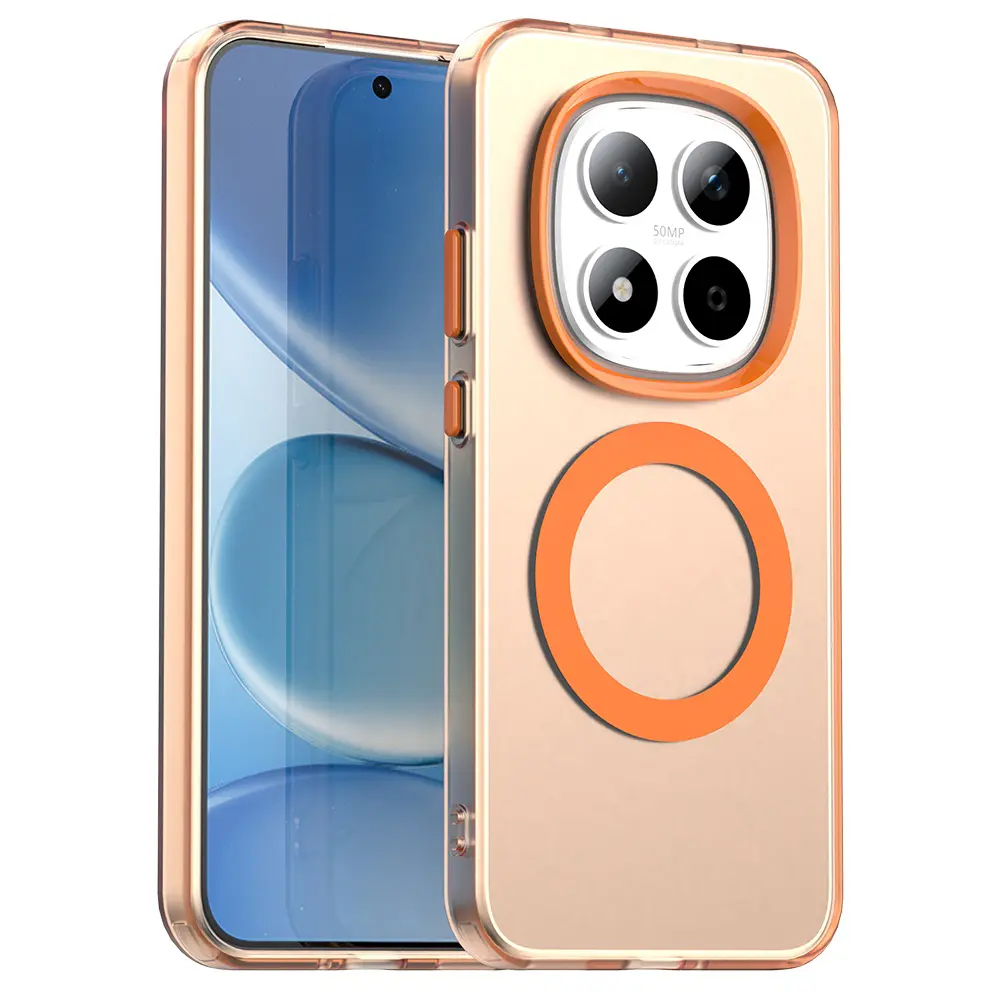 Techsuit - CandyCase MagSafe - Xiaomi Redmi Note 15 Pro 5G - Oranžová
