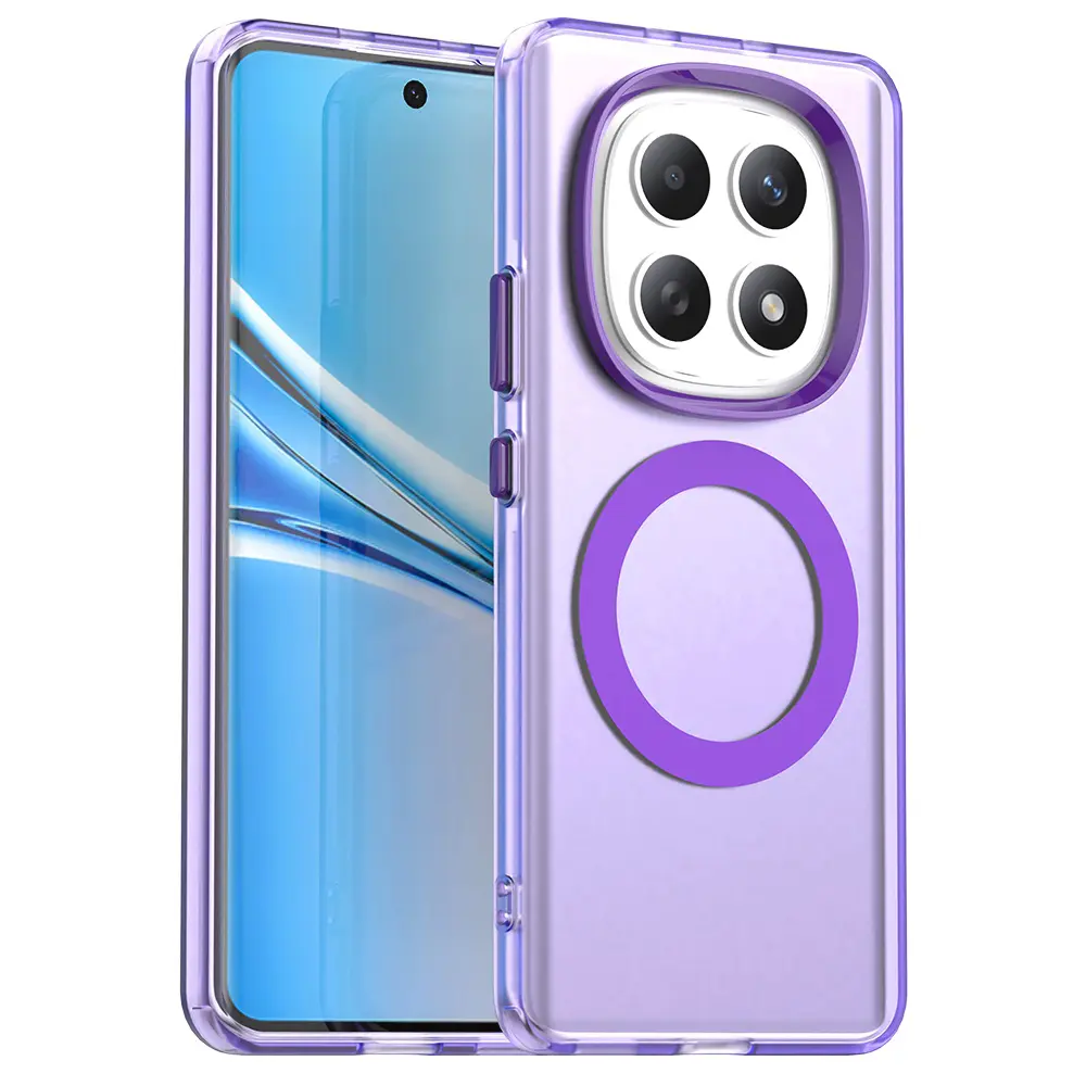 Techsuit - CandyCase MagSafe - Xiaomi Redmi Note 15 5G / Note 15 4G / Poco M8 5G - Fialová