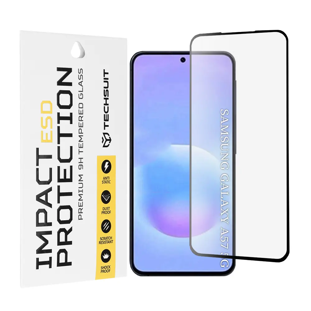 Techsuit - ESD sklo - Samsung Galaxy A57 5G - Černá