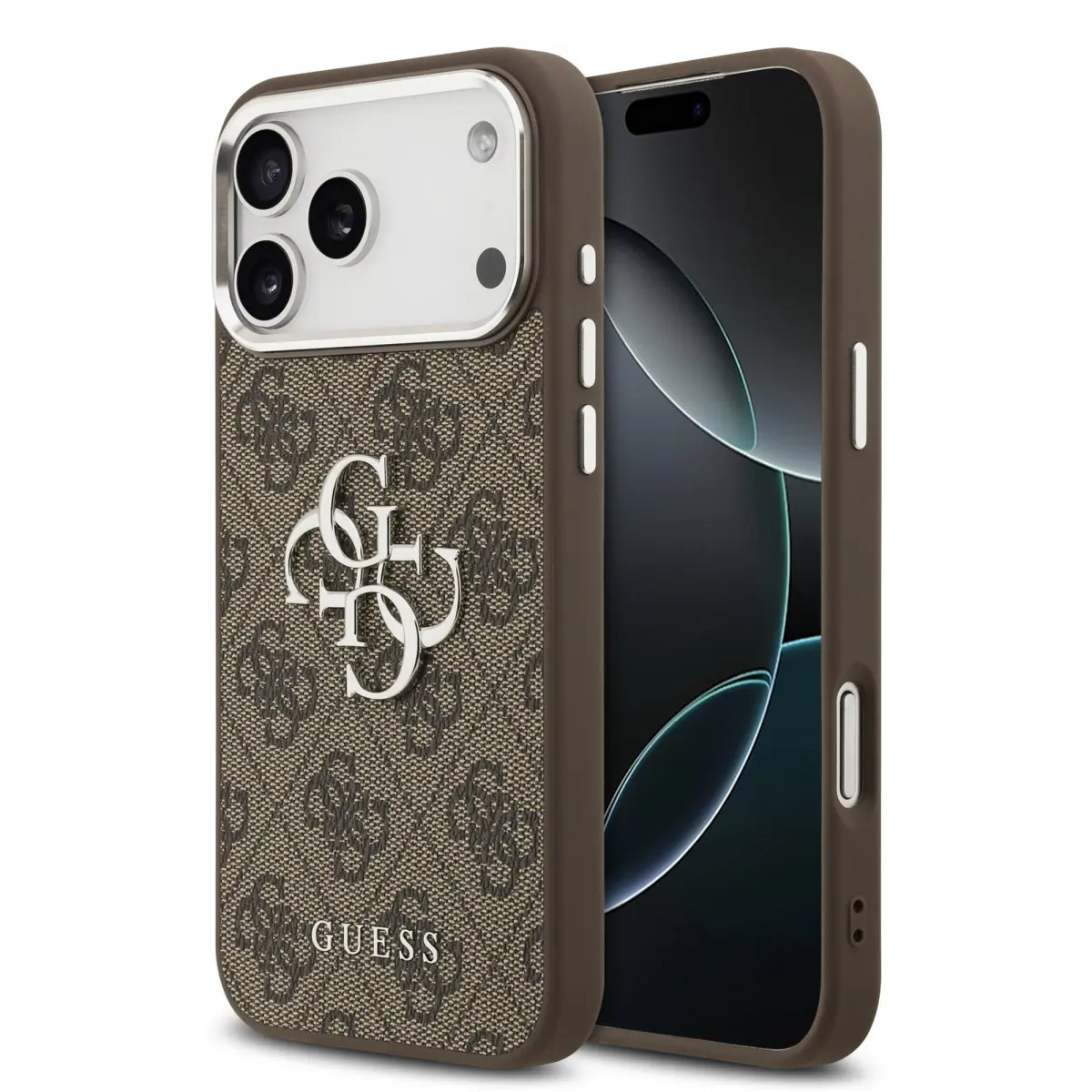 Guess Hardcase Big 4G Logo Classic Logo iPhone 17 Pro Max hnědá