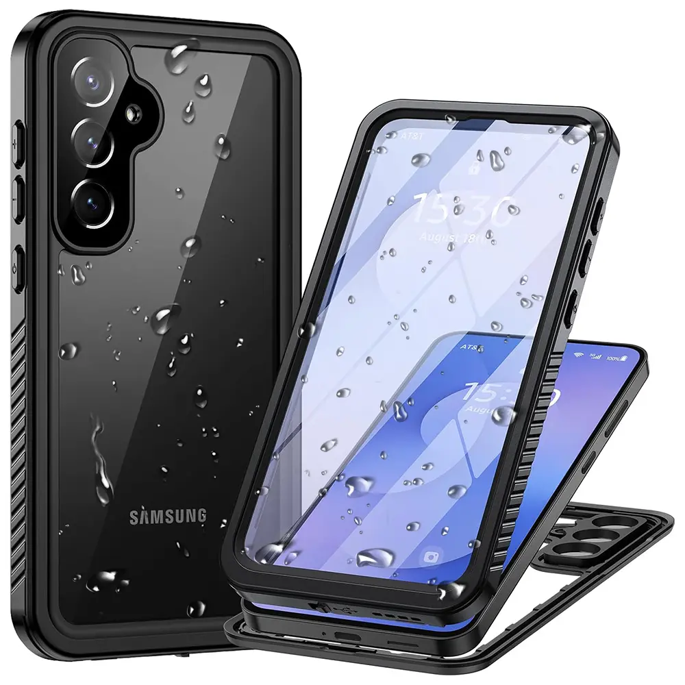 ShellBox - Voděodolné pouzdro IP68 - Samsung Galaxy S25 FE - Černá