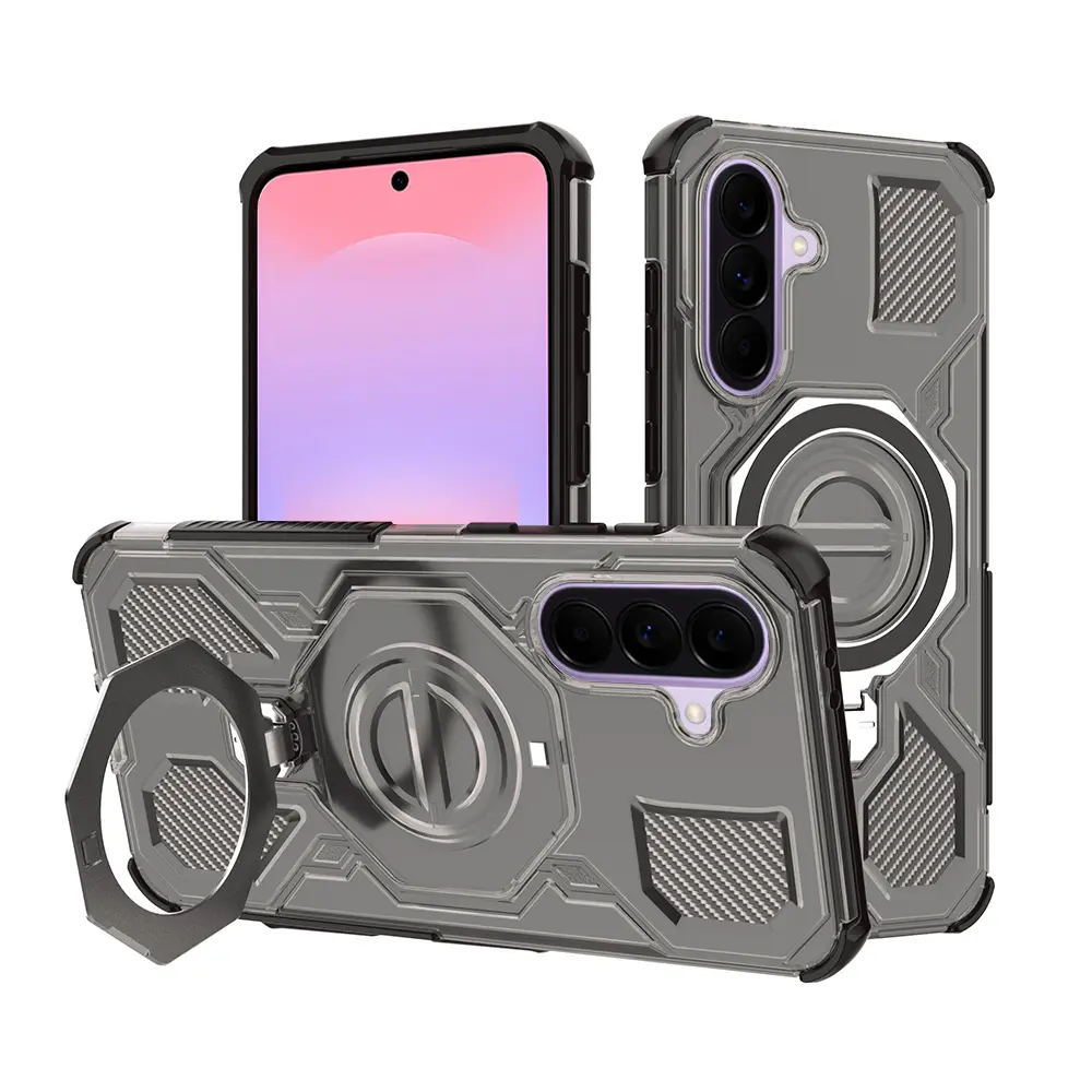 Techsuit - Carbon Shield PRO - Samsung Galaxy A37 5G - Kouřová černá