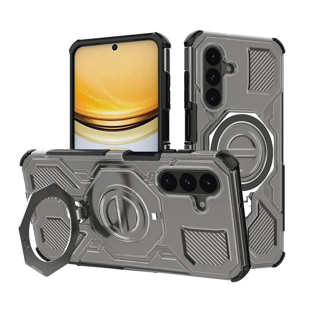 Techsuit - Carbon Shield PRO - Samsung Galaxy A57 5G - Kouřová černá