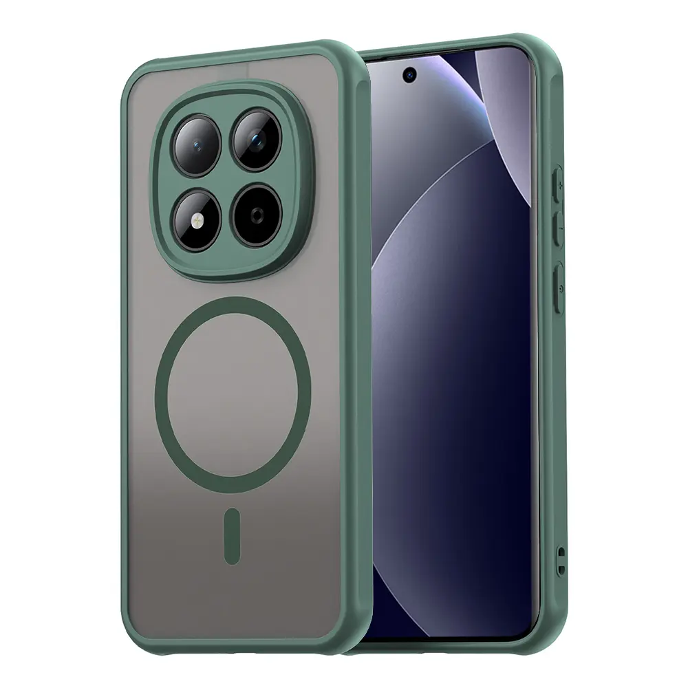 Techsuit - HaloFrost II MagSafe - Xiaomi Redmi Note 15 Pro 5G - Zelená