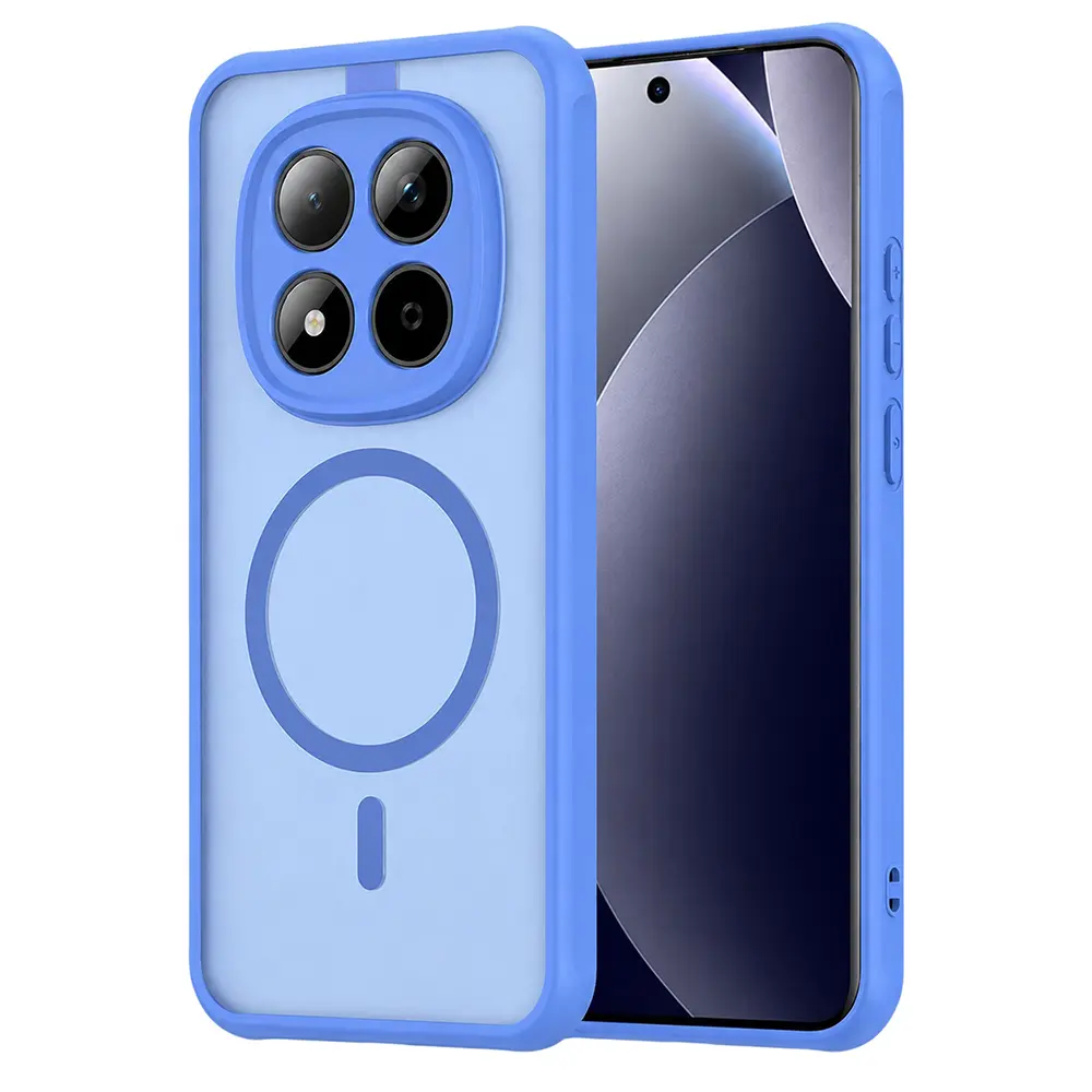 Techsuit - HaloFrost II MagSafe - Xiaomi Redmi Note 15 Pro 5G - Nebesky modrá