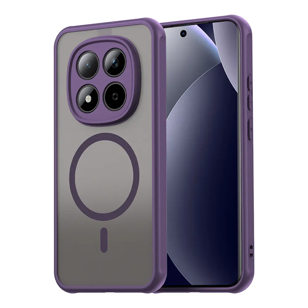 Techsuit HaloFrost II MagSafe, Xiaomi Redmi Note 15 Pro 5G, fialový