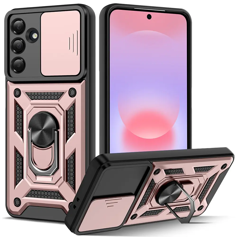 Techsuit - CamShield Series - Samsung Galaxy A37 5G - Růžové zlato